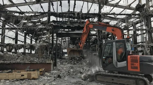 Демонтаж конструкций